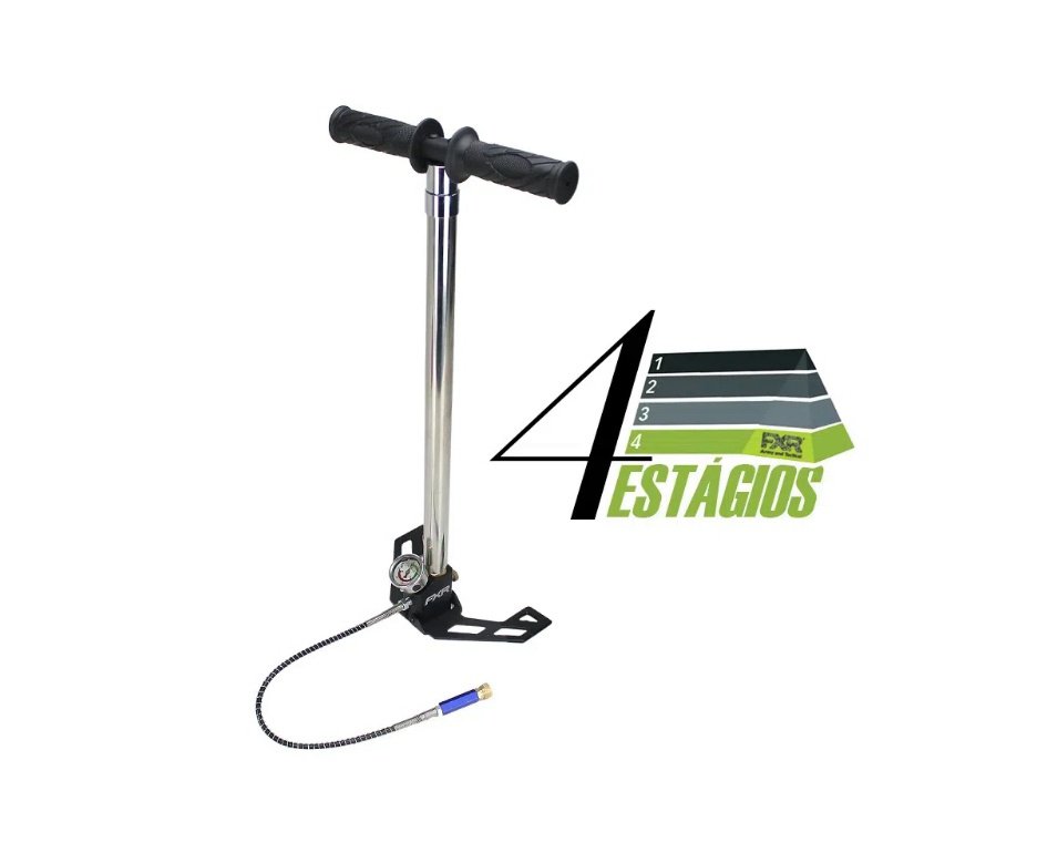 Carabina de Pressão PCP Nova Vista Bullpup Behemoth PS-R2-S Black 5.5mm com reguladora + Case/Capa Militari + Bomba 4 Estágios