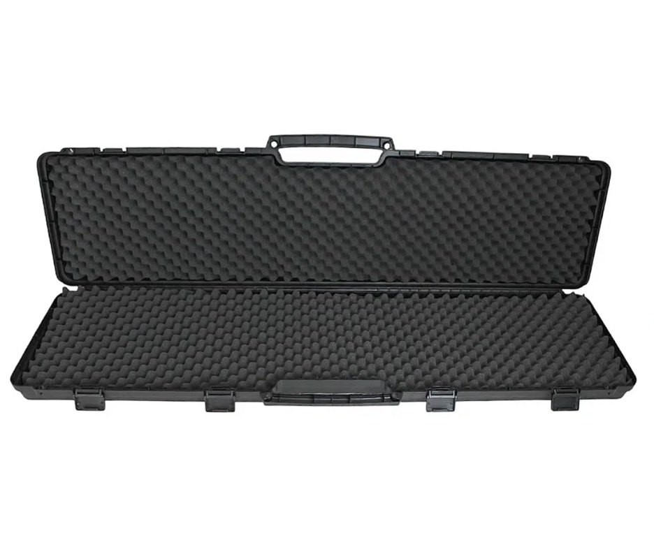 Carabina De Pressão PCP Alpha WOOD 5,5mm com válvula reguladora Nova Vista + Case + Bomba + Alvos + Chumbo + Kit de Limpeza + Desengripante / Anticorrosivo