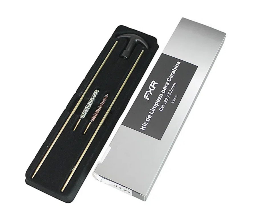 Carabina De Pressão PCP Alpha WOOD 5,5mm com válvula reguladora Nova Vista + Case + Bomba + Alvos + Chumbo + Kit de Limpeza + Desengripante / Anticorrosivo