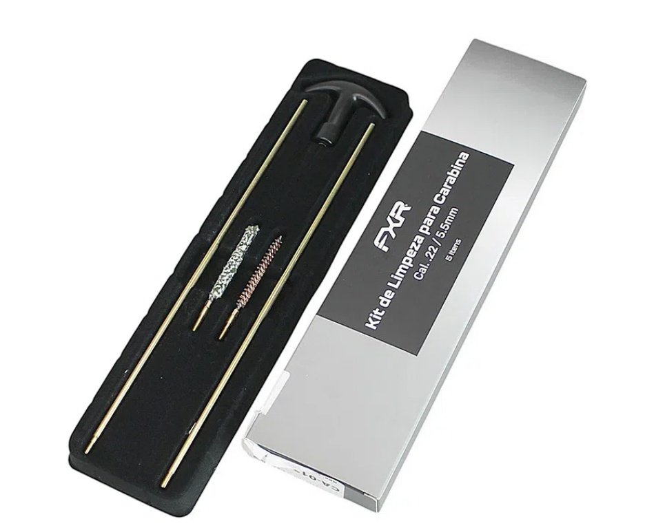 Carabina PCP Nova Vista Avenge-X X1 BT 5,5mm Preta 360cc - Nova vista + Bomba + Capa + Luneta 4-16x50 + Chumbo + Alvos + Kit de Limpeza + Desengripante / Anticorrosivo