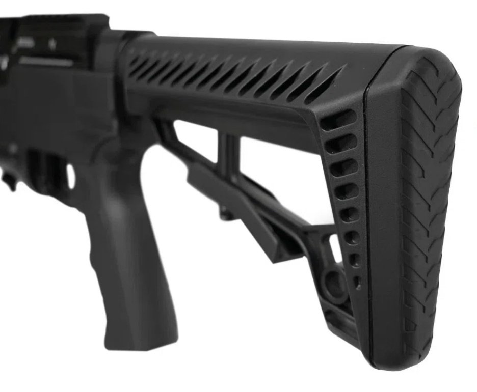 Carabina PCP Nova Vista Avenge-X X1 BT 5,5mm Preta 360cc - Nova vista + Bomba + Case + Luneta 4-16x50