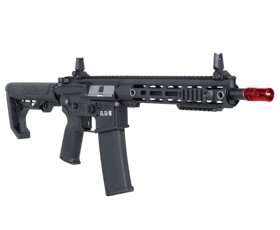 Rifle de Airsoft SA-F05 Black FLEX HAL ETU Gen 2 - Specna Arms + Alvos + Desengripante / Anticorrosivo