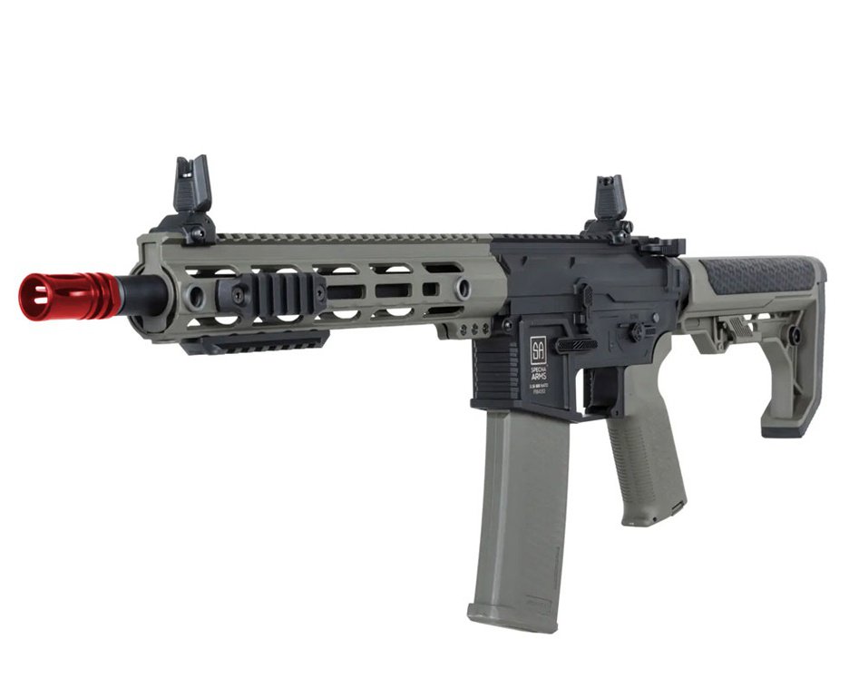 Rifle de Airsoft AEG SA-F08 Olive FLEX HAL ETU Gen 2 - Specna Arms + BBS