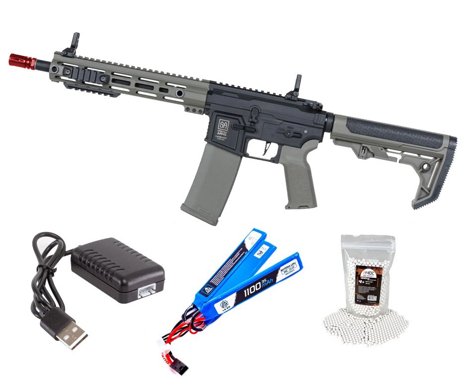 Rifle de Airsoft AEG SA-F08 Olive FLEX HAL ETU Gen 2 - Specna Arms + BBS
