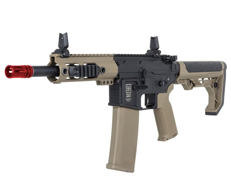 Rifle de Airsoft AEG SA-F04 Half Tan FLEX HAL ETU Gen 2 - Specna Arms + BBS