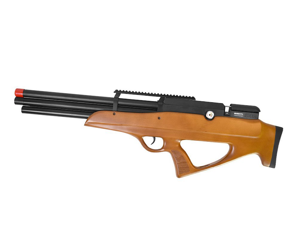 Carabina de Pressão PCP Nova Vista Bullpup Behemoth PS-R3-SF 6,35mm Wood