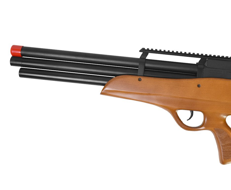 Carabina de Pressão PCP Nova Vista Bullpup Behemoth PS-R3-S 5,5mm Wood