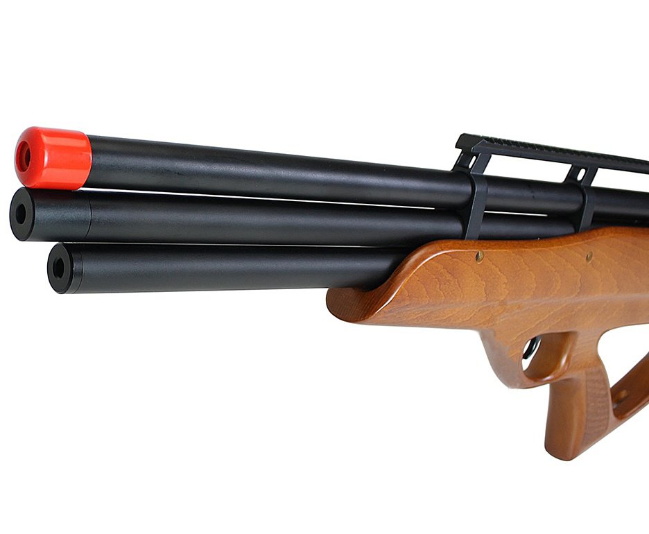 Carabina PCP Behemoth PS-R3-S 5,5mm Bullpup Madeira - Nova Vista