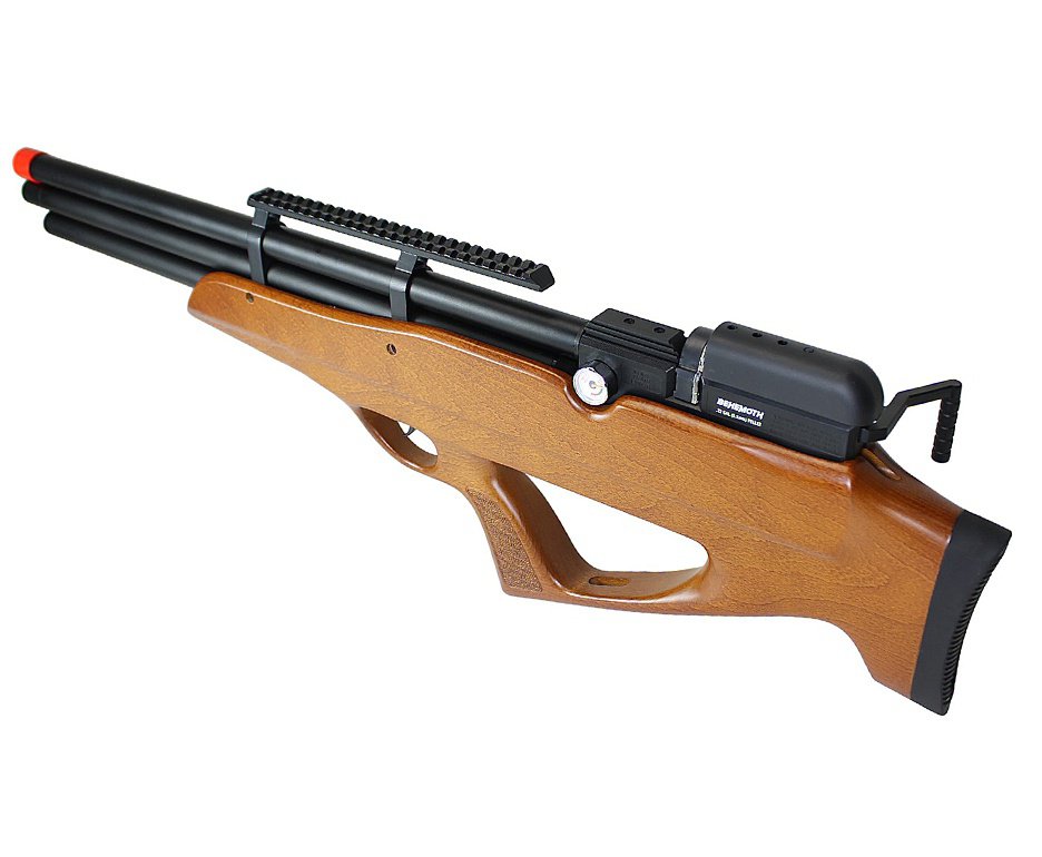 Carabina PCP Behemoth PS-R3-S 5,5mm Bullpup Madeira - Nova Vista