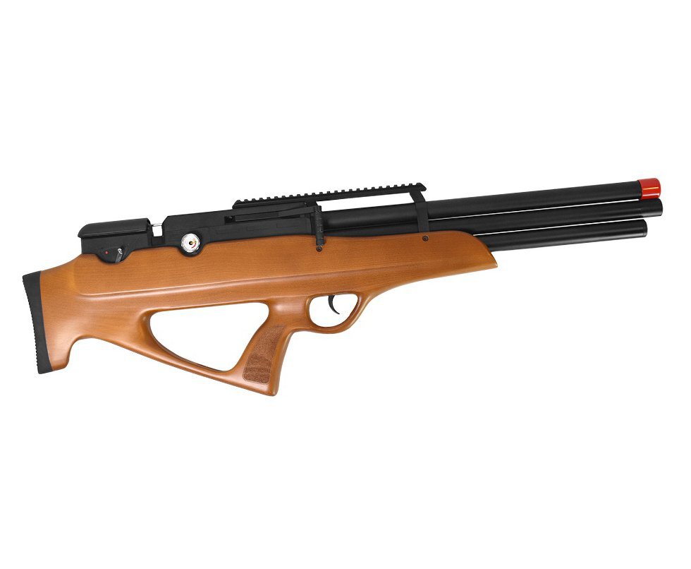 Carabina PCP Behemoth PS-R3-SF 5,5mm Bullpup Madeira - Nova Vista