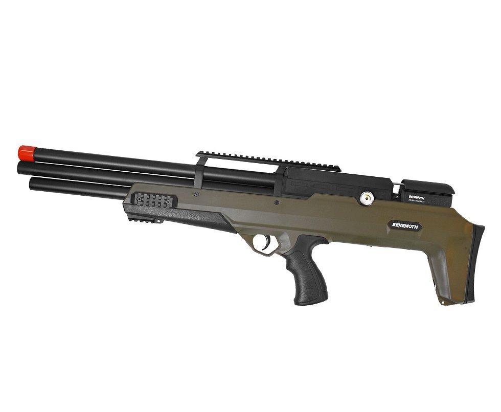 Carabina de Pressão PCP Nova Vista Bullpup Behemoth PS-R3-S 5,5mm Verde Militar