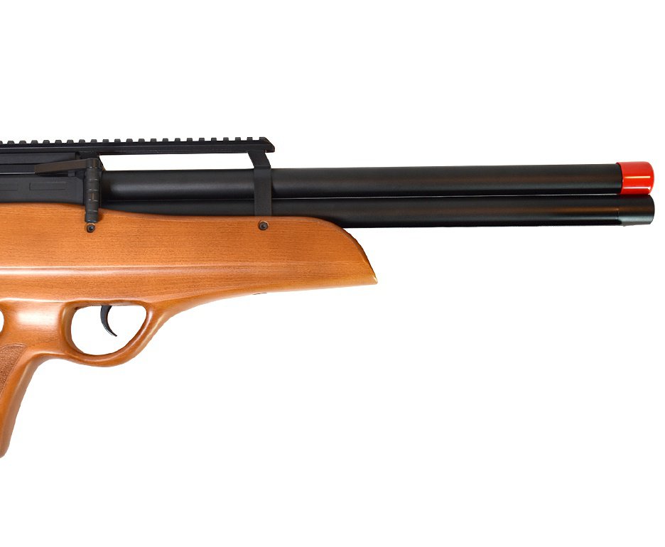 Carabina de Pressão PCP Nova Vista Bullpup Behemoth PS-R2-SF 6,35 mm Wood