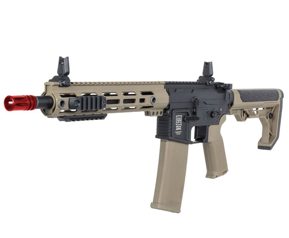 Rifle de Airsoft AEG SA-F05 Half Tan FLEX HAL ETU Gen 2 - Specna Arms + BBS