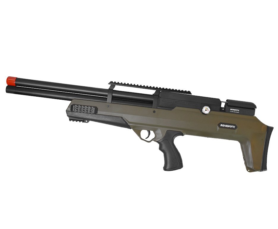 Carabina de Pressão PCP Nova Vista Bullpup Behemoth PS-R2-S 5,5 mm Verde Militar