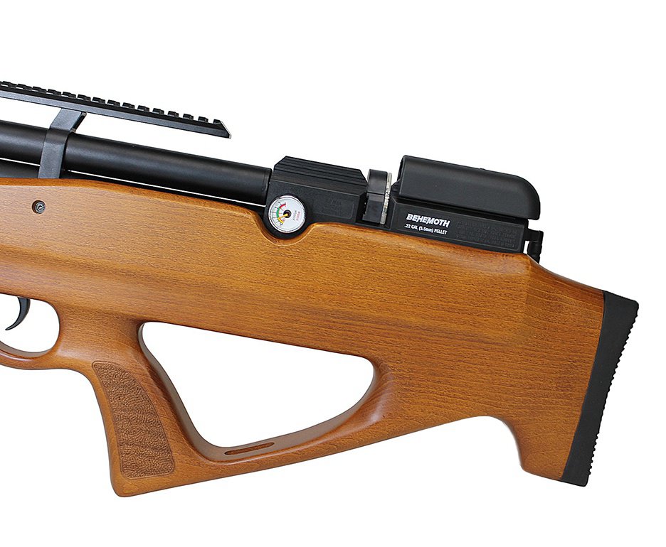 Carabina de Pressão PCP Nova Vista Bullpup Behemoth PS-R2-S 5,5 mm Wood