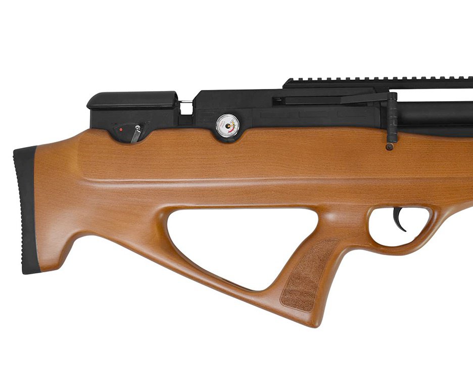 Carabina de Pressão Pcp Nova Vista Bullpup Avenge-X X1 BBW 5,5mm Wood