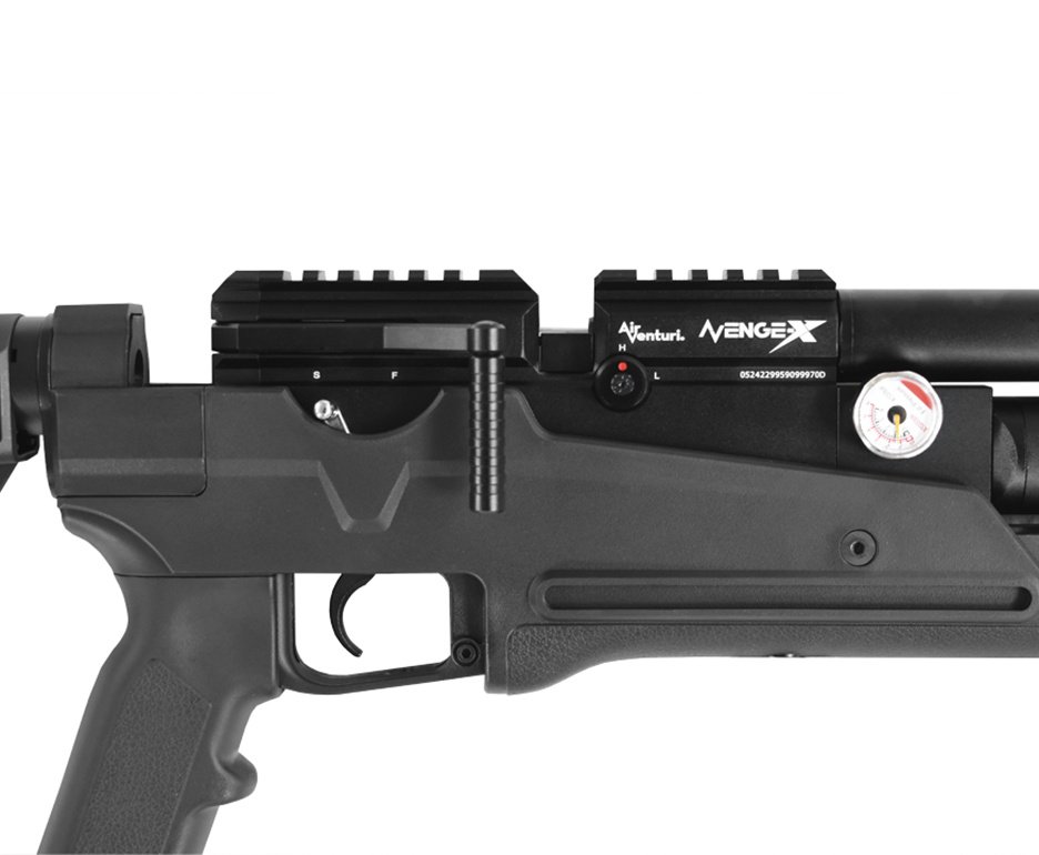 Carabina de Pressão Pcp Nova Vista Avenge-X X1 AT 5,5mm Preta