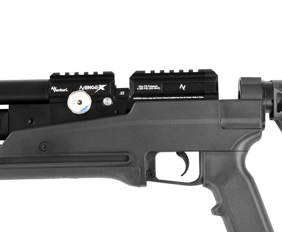 Carabina de Pressão Pcp Nova Vista Avenge-X X1 AT 5,5mm Preta