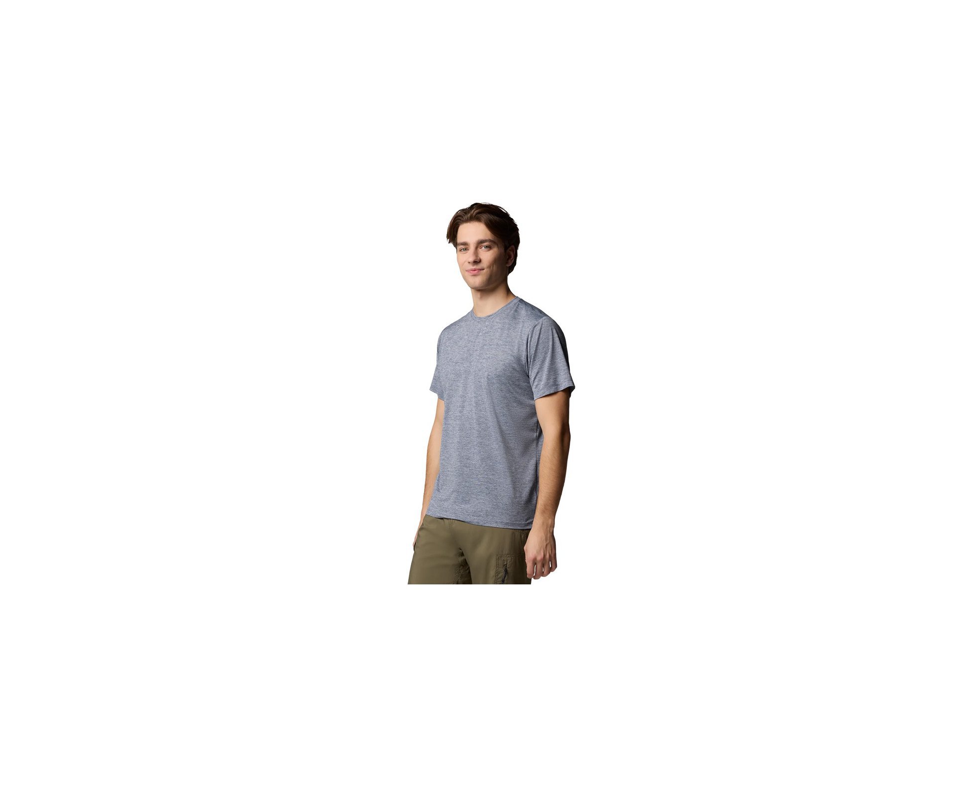 Camiseta Columbia Tech Trail Crew Neck II Masculina Collegiate Navy Heat