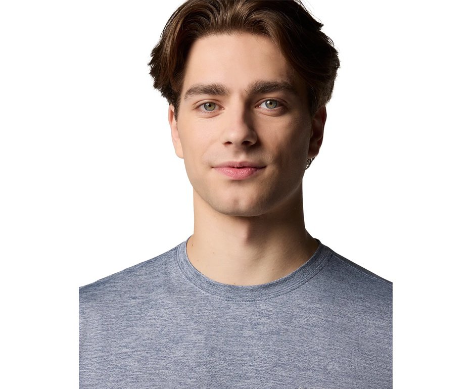 Camiseta Columbia Tech Trail Crew Neck II Masculina Collegiate Navy Heat