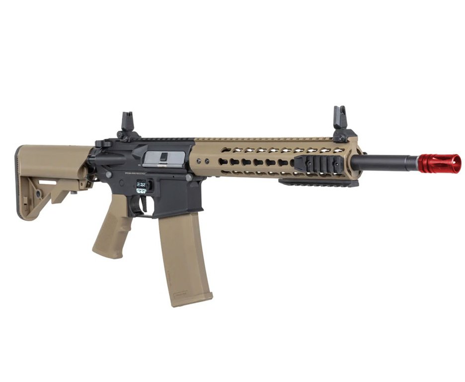 Rifle de Airsoft AEG SA-F02 Gen 2 Half Tan FLEX HAL ETU - Specna Arms + BBS