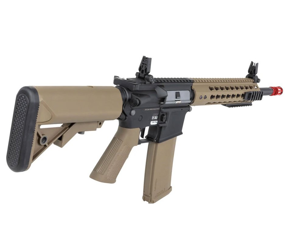 Rifle de Airsoft AEG SA-F02 Gen 2 Half Tan FLEX HAL ETU - Specna Arms + BBS