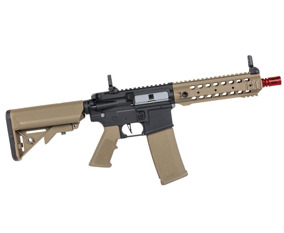 Rifle de Airsoft AEG SA-F01 Gen 2 Half Tan FLEX HAL ETU - Specna Arms + BBS