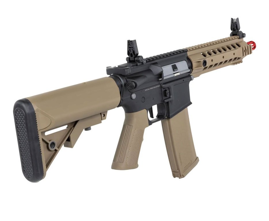Rifle de Airsoft AEG SA-F01 Gen 2 Half Tan FLEX HAL ETU - Specna Arms + BBS