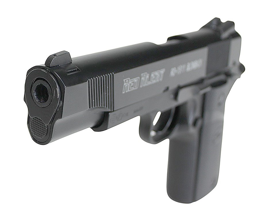 Pistola de Cilindro 12g Gamo Red Alert Rd-1911 Blowback 4,5mm - Mostruário