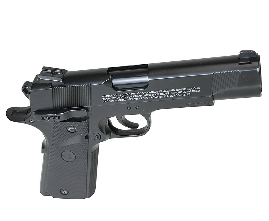 Pistola de Cilindro 12g Gamo Red Alert Rd-1911 Blowback 4,5mm - Mostruário