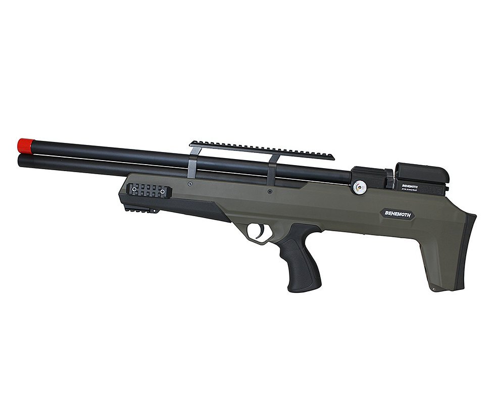 Carabina PCP Nova Vista Behemoth PS-R2-S Bullpup 5,5mm Verde Militar