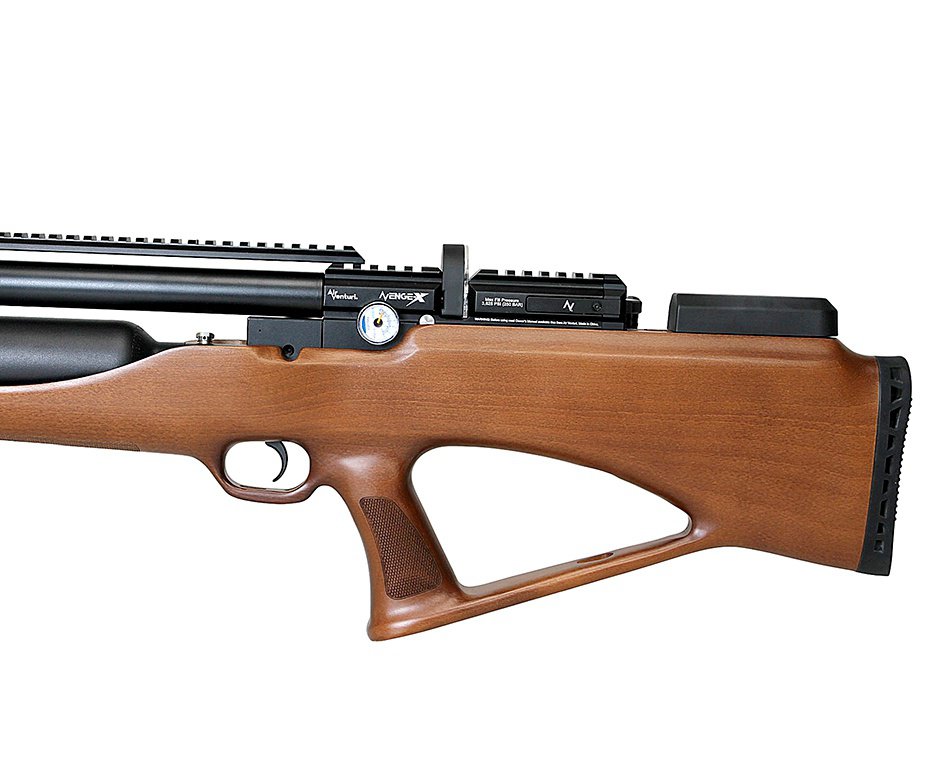 Carabina de Pressão Pcp Nova Vista Bullpup Avenge-X X1 BBW 5,5mm Wood