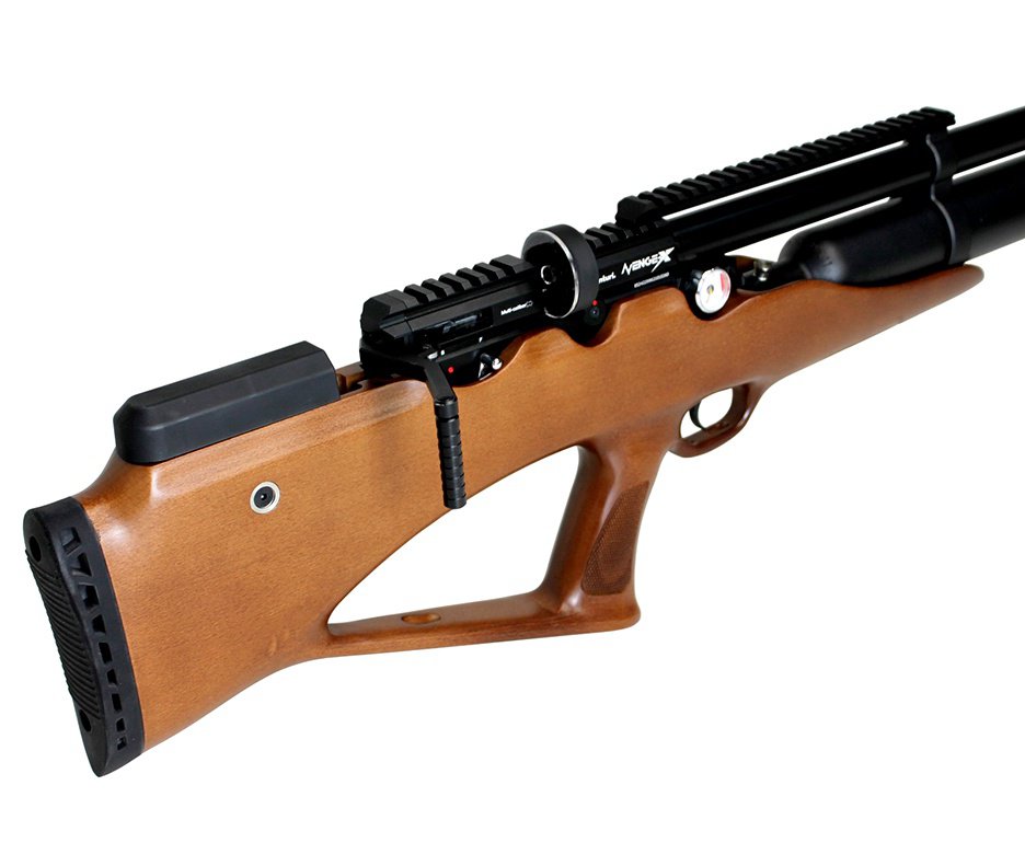 Carabina de Pressão Pcp Nova Vista Bullpup Avenge-X X1 BBW 5,5mm Wood