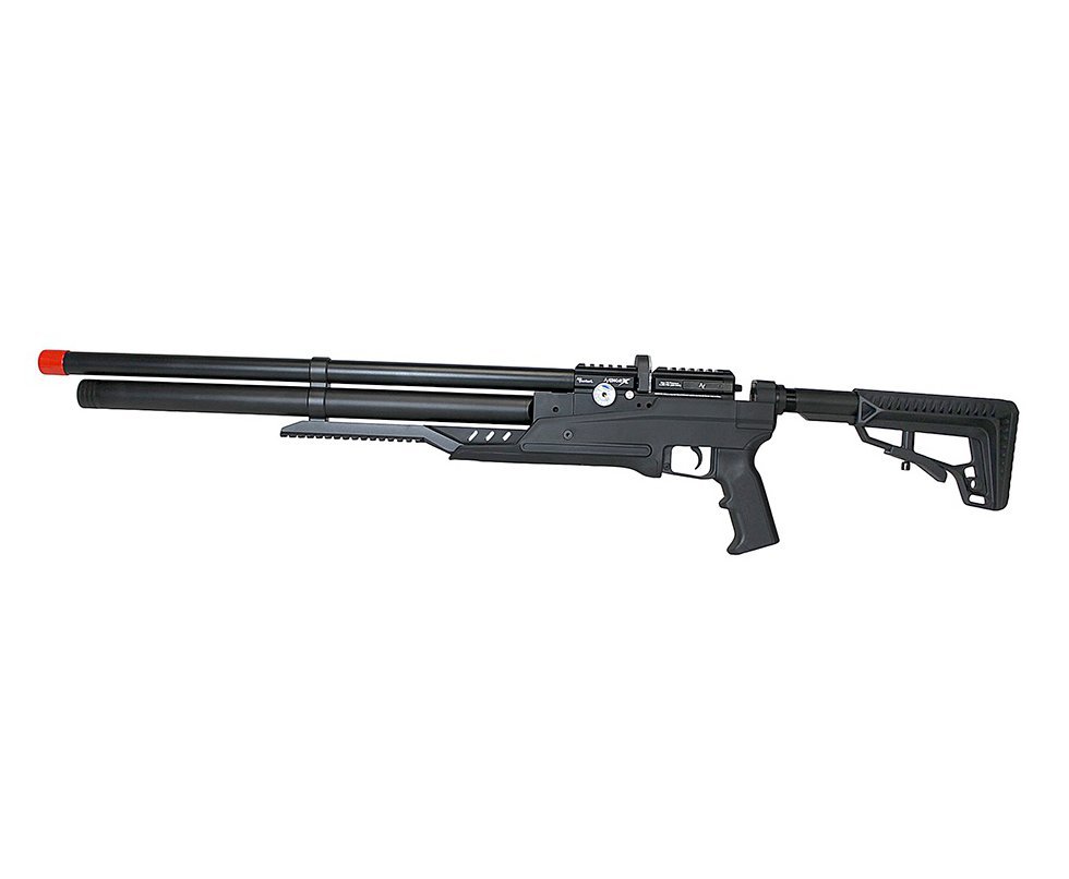 Carabina PCP Nova Vista Avenge-X X1 AT 5,5mm táctica Preta