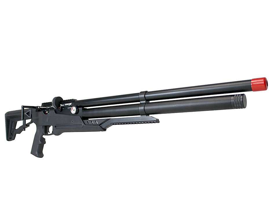 Carabina PCP Nova Vista Avenge-X X1 AT 5,5mm táctica Preta