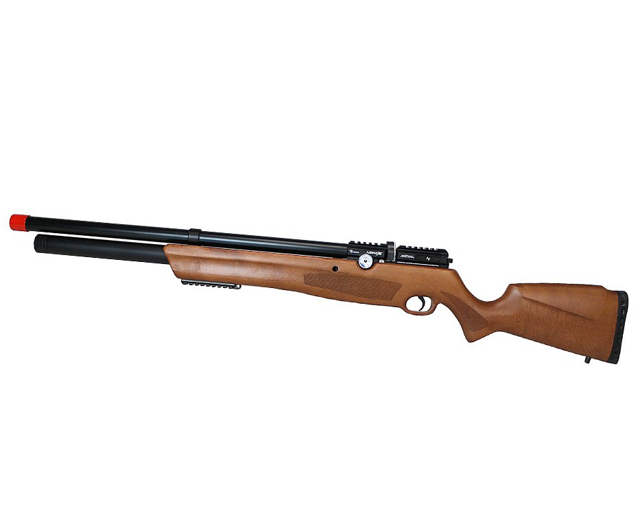 Carabina de Pressão PCP Nova Vista Avenge-X X1 AW 5,5mm Wood Montecarlo + Bomba + Capa