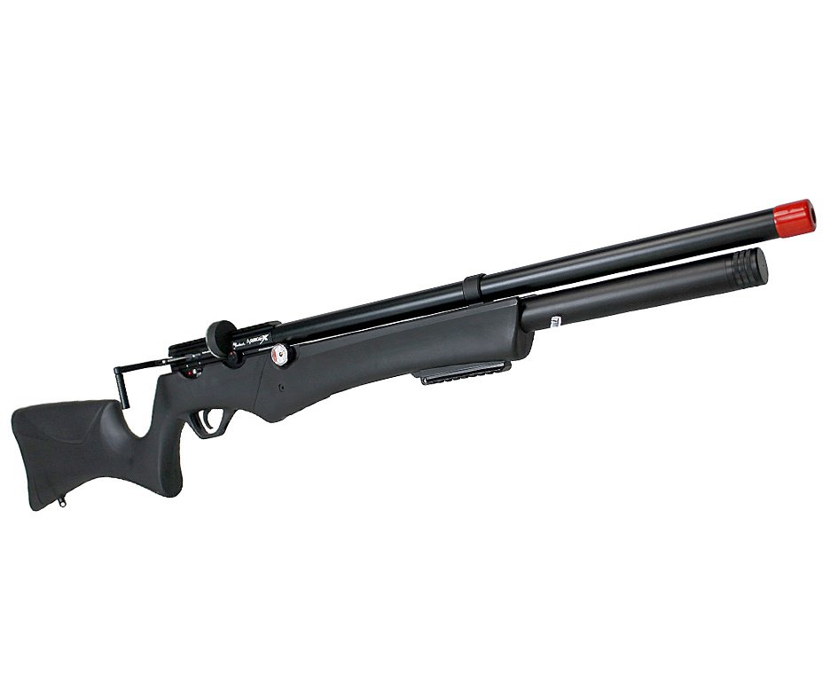 Carabina PCP Avenge-X X1 AS 5,5mm Montecarlo - Nova Vista + Bomba + Capa + Chumbo + Alvos + Luneta 4-16x50 + Bipé + Kit de Limpeza + Desengripante / Anticorrosivo