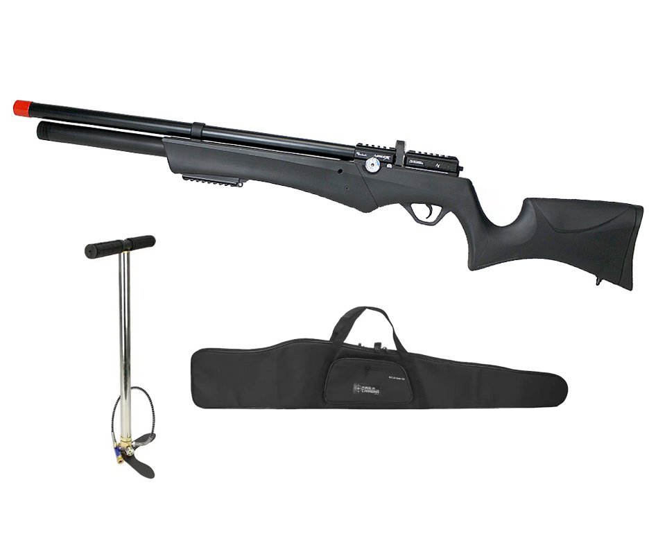 Carabina PCP Avenge-X X1 AS 5,5mm Montecarlo - Nova Vista + Bomba + Capa