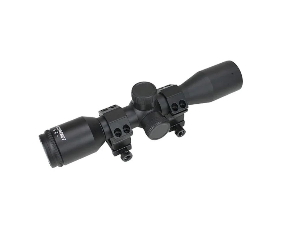 Carabina PCP Nova Vista Behemoth PS-R2-S Bullpup 5,5mm Verde Militar + Bomba + Capa + Chumbo + Alvos + Luneta 4x32