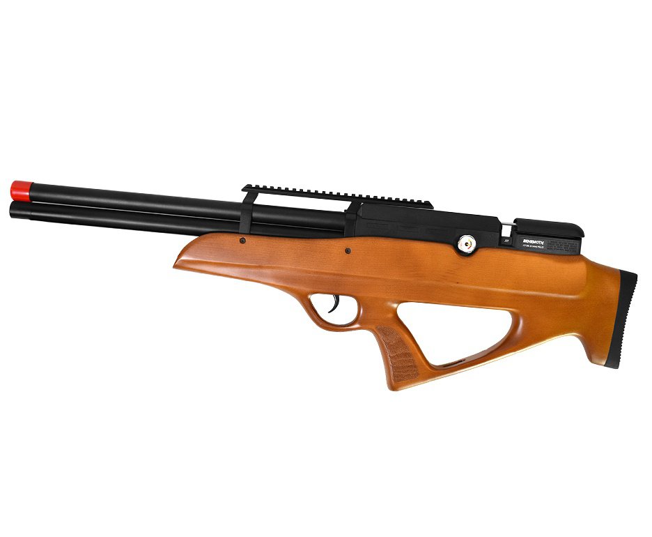 Carabina PCP Behemoth PS-R3-SF Bullpup 6,35mm Wood - Nova Vista + Bomba + Capa