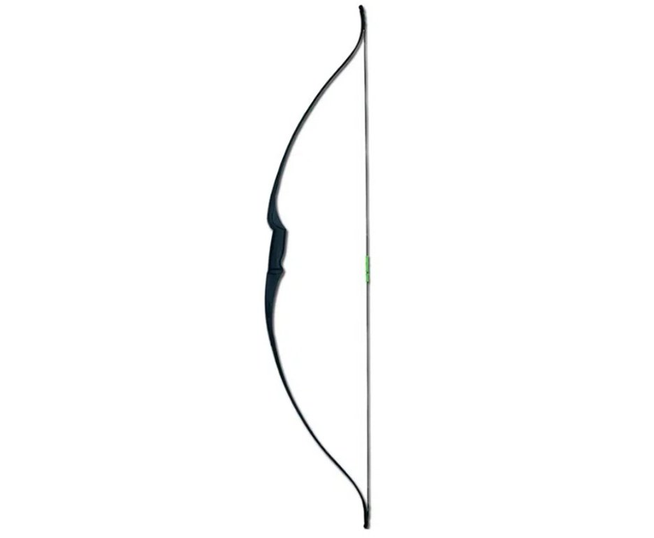 Arco Longo recurvo Hori-Zone Serpent 35lbs + 3 Flechas De Fibra Vidro 30" + Cera Lubrificante