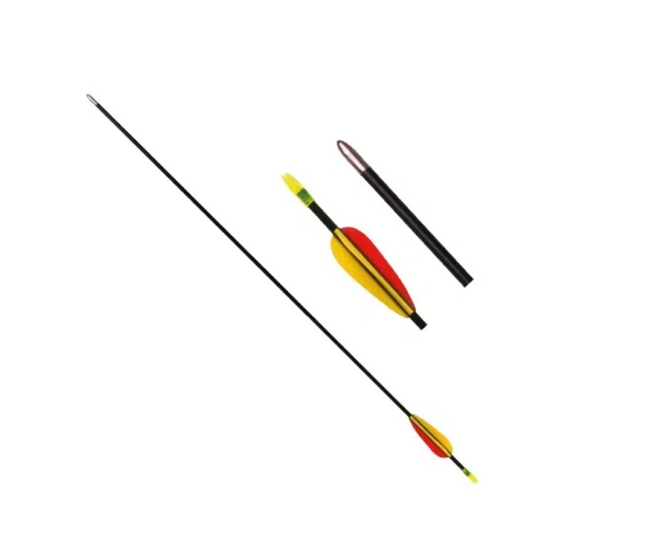 Arco Longo recurvo Hori-Zone Serpent 35lbs + 3 Flechas De Fibra Vidro 30" + Cera Lubrificante