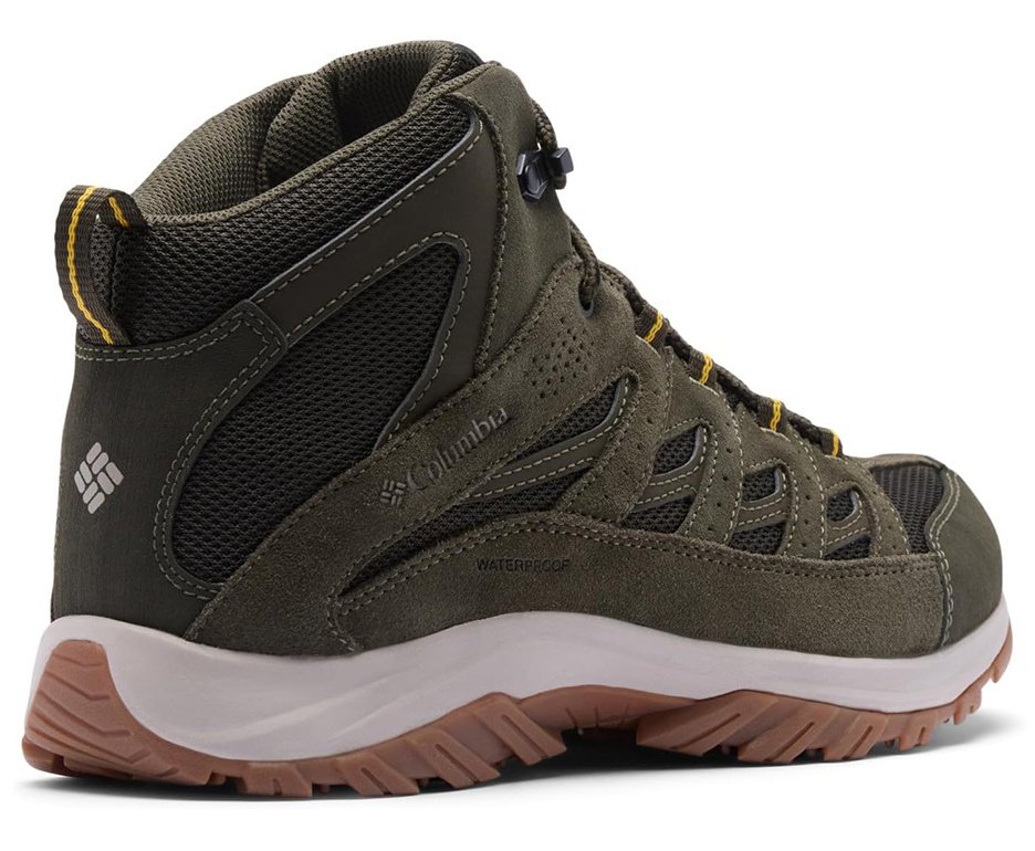 Bota Columbia Masculina Crestwood™ Mid Waterproof - Verde Oliva/Camuflado