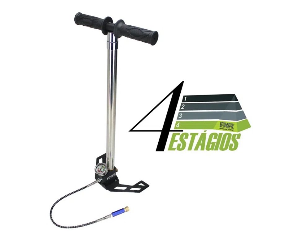 Carabina de Pressão PCP M30 HELLCAT Madeira 5,5 + Bomba 4 Estágios