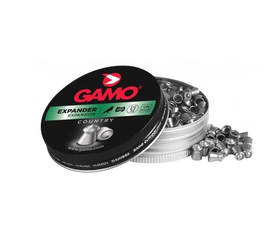 Kit 3 Cx de Chumbinho Expander - Calibre 5,5 Mm - 250 Unidades - Gamo + Kit de Limpeza