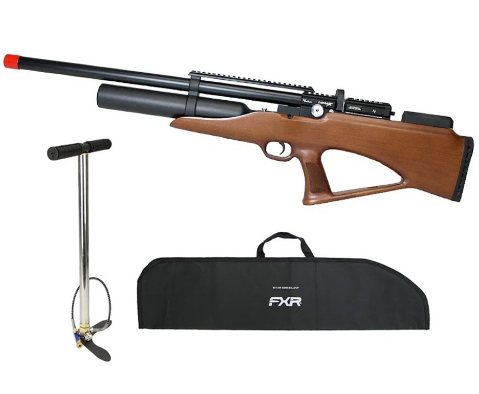 Carabina PCP Nova Vista Avenge-X X1 BBW Bullpup 5,5mm Wood + Bomba + Capa
