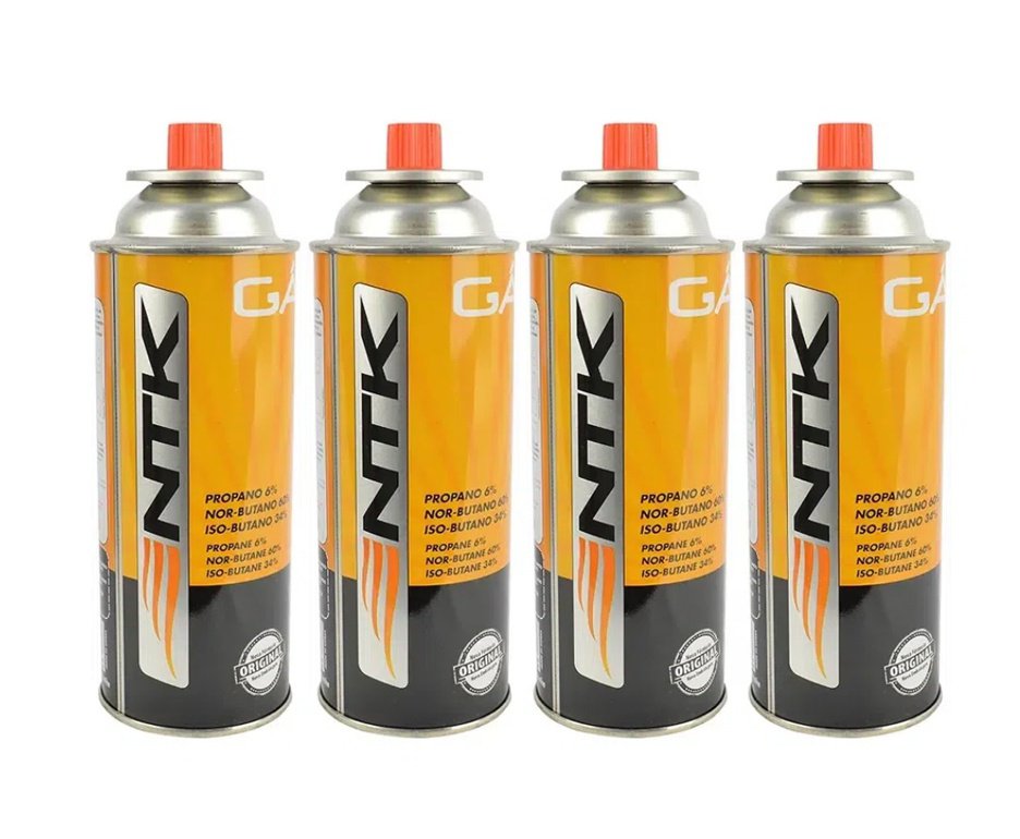 Barraca Atena 4 Pessoas - Guepardo + 2 Sacos de Dormir + 2 Isolantes Térmicos + Lanterna de Cabeça + Fogareiro + Refil Gás