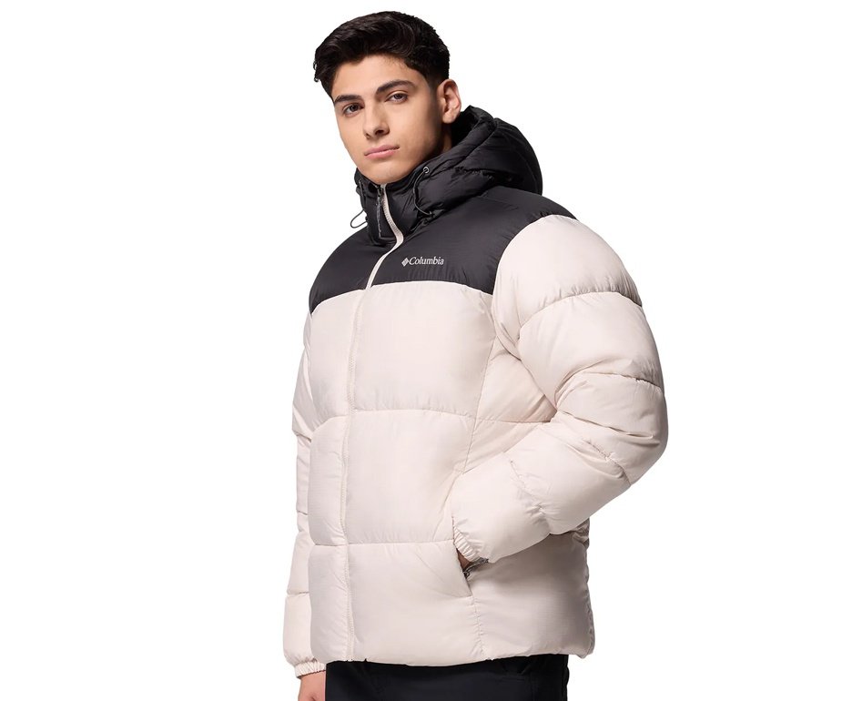 Jaqueta Columbia Puffect II Hooded Dark Stone/Shark