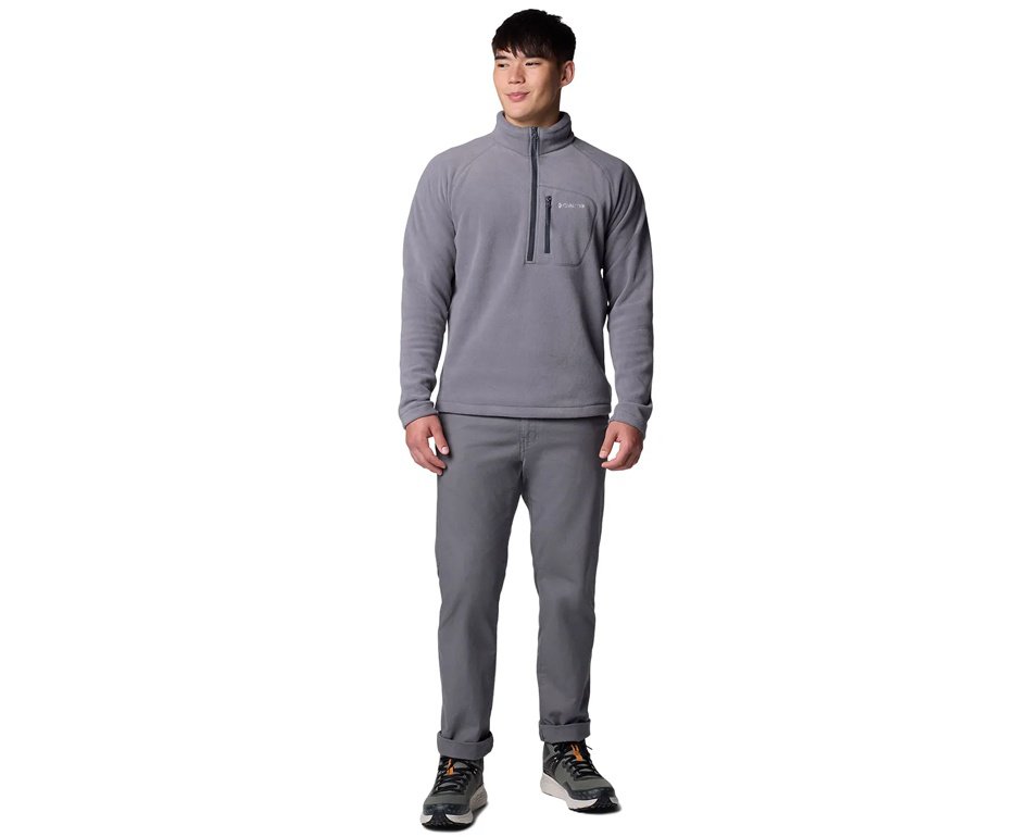 Blusão Fast Trek III Half Zip City Grey/ Shark