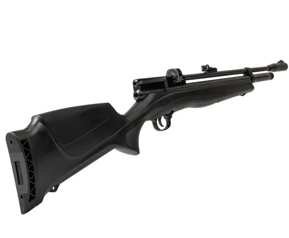 Carabina de Pressão PCP Beeman New 1336S Side Lever 6.35mm - Rossi + Bomba + Capa